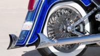 BlueHeritage10 Custom Harley Motorcycle