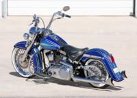 BlueHeritage5 Custom Harley Motorcycle