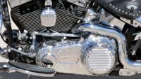BlueHeritage8 Custom Harley Motorcycle