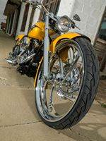 Gold6 Custom Harley Motorcycle