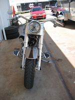 SilverFatboy2 Custom Harley Motorcycle