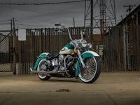Teal2 Custom Harley Motorcycle