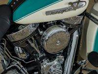 Teal7 Custom Harley Motorcycle