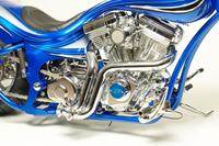 blueandsilver4 Custom Motorcycle