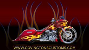 Custom Bagger and Custom Motorcycle Wallpapers