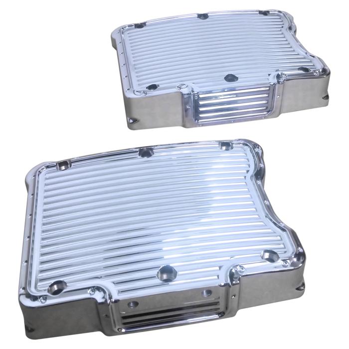 Rocker Top Covers, Turbo, Twincam, Dimpled, Chrome, Pair