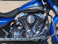 07BlueElectraGlide10 Custom Bagger