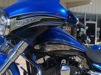 07BlueElectraGlide4 Custom Bagger