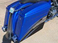 07BlueElectraGlide6 Custom Bagger