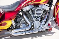 17FlamedRoadGlide9 Custom Bagger