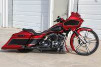 2015RedRoadGlide1 Custom Bagger