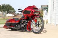 2015RedRoadGlide2 Custom Bagger