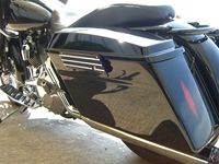 BlackRoadGlide7 Custom Bagger