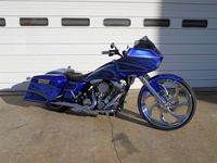 BlueRoadGlide2 Custom Bagger