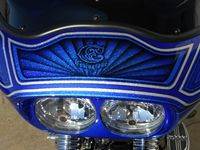 BlueRoadGlide5 Custom Bagger