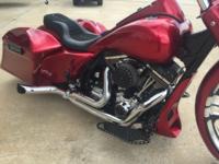 CandyRedMetalFlakeRoadking-Custom_Bagger10 Custom Bagger