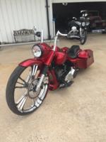 CandyRedMetalFlakeRoadking-Custom_Bagger13 Custom Bagger