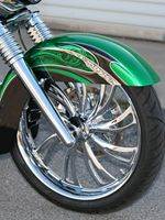 Green95RoadKing10 Custom Bagger