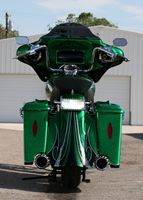 Green95RoadKing2 Custom Bagger