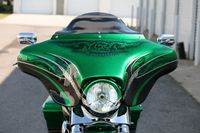 Green95RoadKing6 Custom Bagger