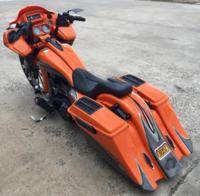 OrangeRoadGlide3 Custom Bagger