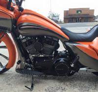 OrangeRoadGlide4 Custom Bagger