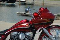 RedRoadGlide2 Custom Bagger