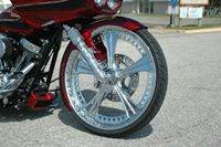 RedRoadGlide5 Custom Bagger