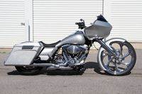 SilverRoadGlide Custom Bagger