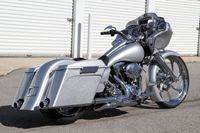 SilverRoadGlide8 Custom Bagger