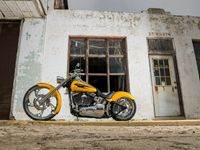Gold4 Custom Harley Motorcycle
