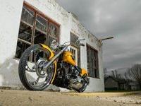 Gold5 Custom Harley Motorcycle