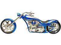 blueandsilver3 Custom Motorcycle