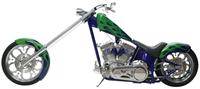 bluegreen1 Custom Motorcycle