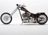brownchopper3 Custom Motorcycle
