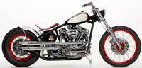 Custom Bobber Motorcycle