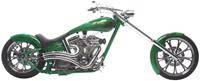 Green Limo Custom Motorcycle