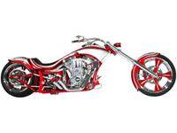 rednwhite1 Custom Motorcycle