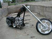 Ghost Rider Custom Motorcycle