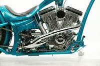 teal4 Custom Motorcycle