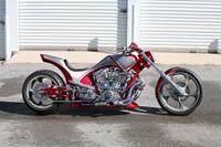 Twin Turbo Custom Motorcycle