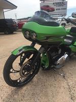 2012GreenRoadKing9 Custom Bagger