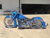 2016BlueFatboy4 Custom Bagger