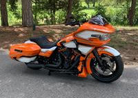 2025OrangeRoadGlide1 Custom Bagger