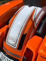 2025OrangeRoadGlide3 Custom Bagger