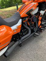 2025OrangeRoadGlide6 Custom Bagger