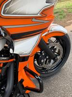 2025OrangeRoadGlide8 Custom Bagger