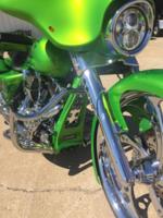 GreenStreetglide10 Custom Bagger