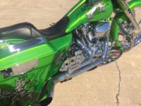 GreenStreetglide7 Custom Bagger