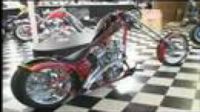 Covington's Customs Bikes on Showroom Floor